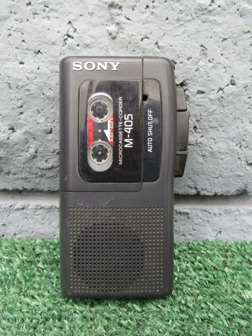 Sony Microcassette Voice Recorder Dictation M-405 Tested Working